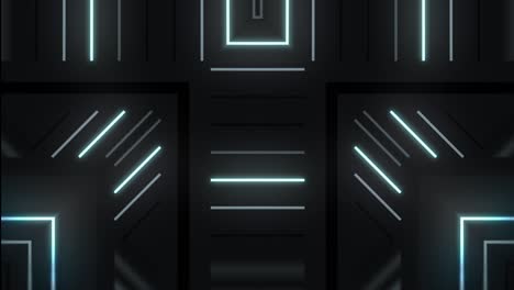 abstract futuristic neon geometric pattern