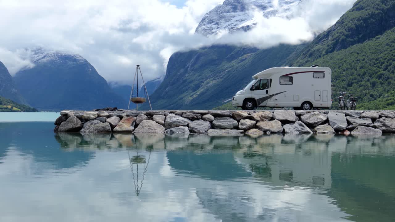 가족 휴가 여행 rv, 오토바이 휴가 여행