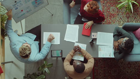business team on office meeting