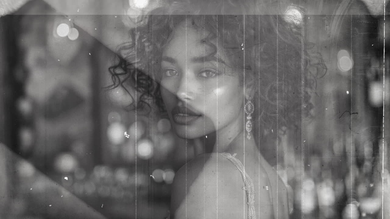 technology female with Vr headset in made with AI