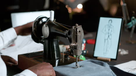 People-working-in-a-tailor-shop