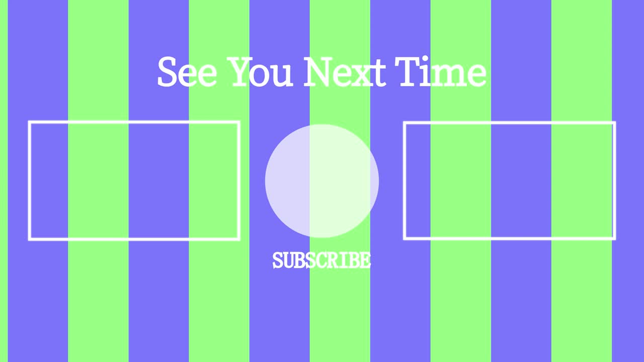 스트라이프 이동 끝 카드 끝 화면 모션 그래픽