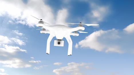 Drone-flying-in-the-sky