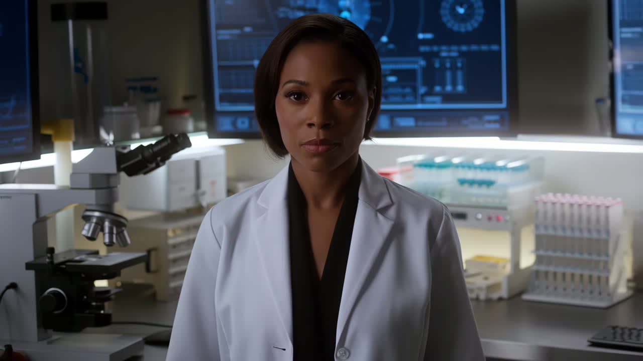 científico en el laboratorio