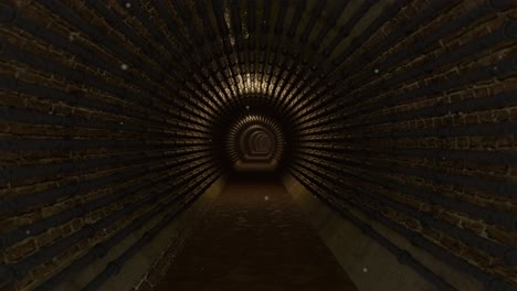 3D-animation-of-an-underground-metro-or-sewage-tunnel-with-pipes-running-down-the-tunnel