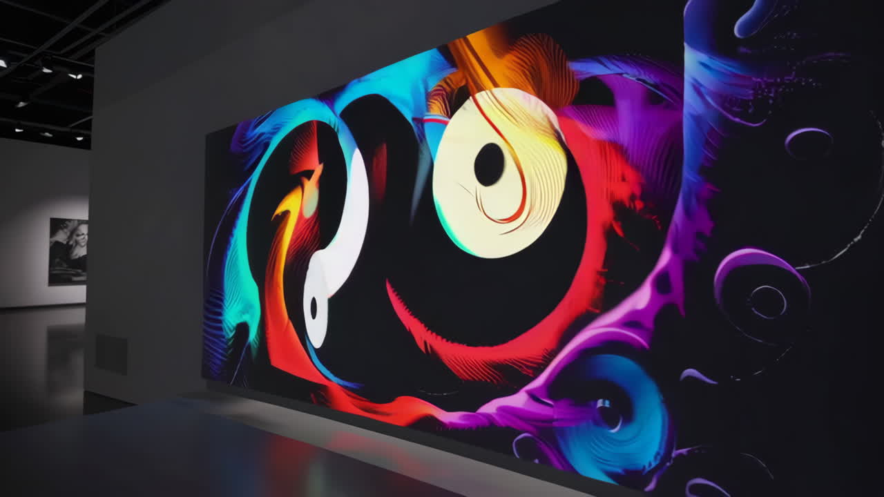 Art Exhibition:  Yin Yang and Calligraphy