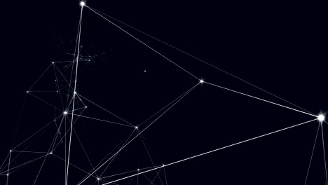 redes abstractas, concepto de conexión.