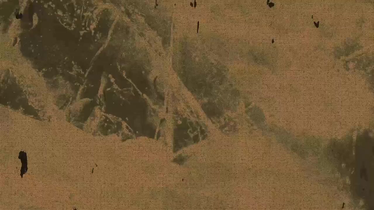 Çizikler ve Toz ile Vintage Film Dokusu Katmanı