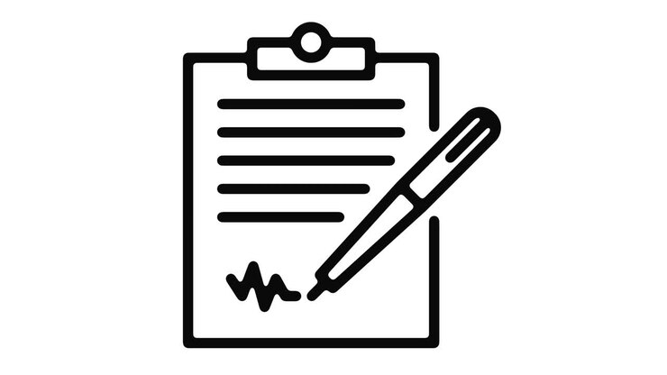 Contract Line Motion Graphic