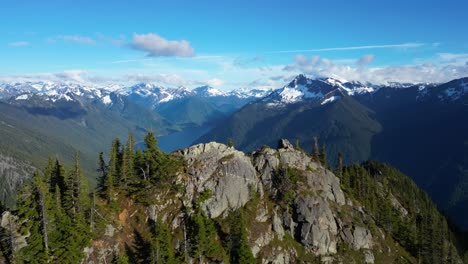 scenic lake surrounded by rocky mountains and trees