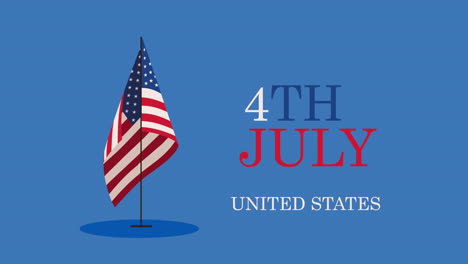 4th of july american flag image