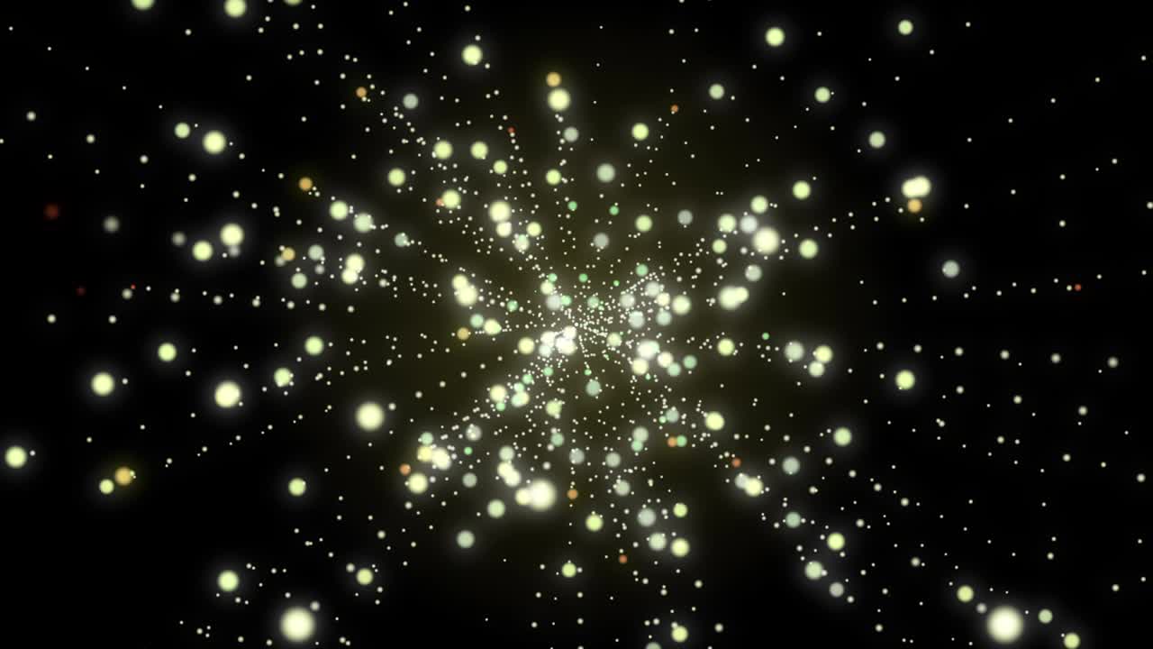 기술 루프 라인은 은하 운동 배경에서 빛 폭발의 미래의 속도입니다.