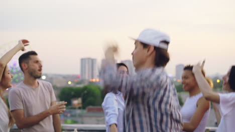 rooftop party