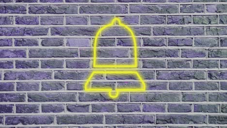 Thumbs-down-neon-sign-on-brick-wall-4k