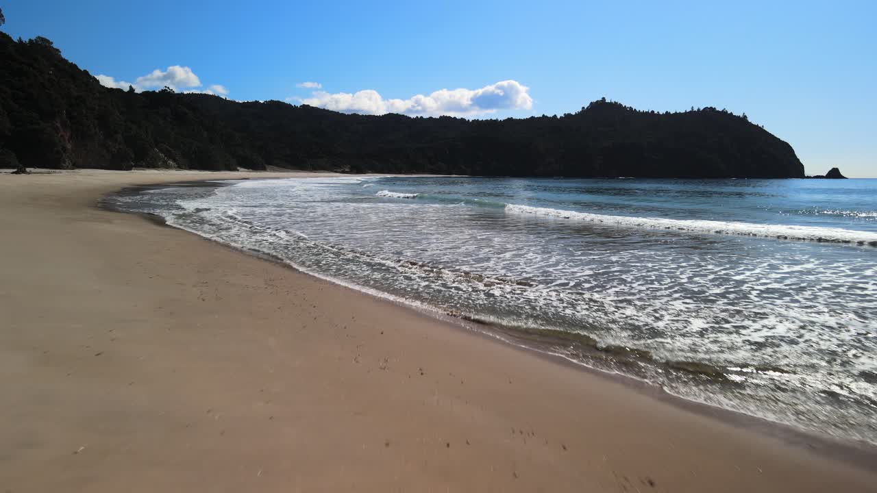 Flying Over Sur For A Private Beach In New Zealand Free Stock Video Footage  Download Clips