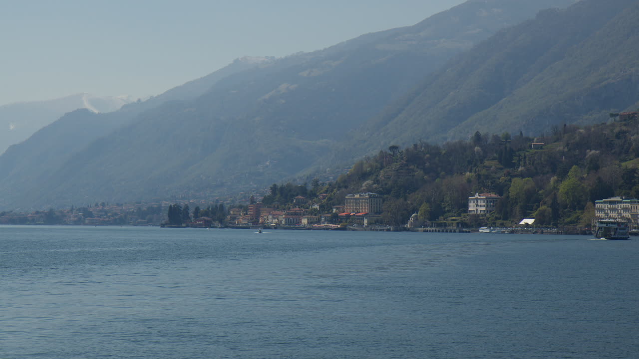 pueblo de bellagio en el lago di como, norte de italia, región de lombardía