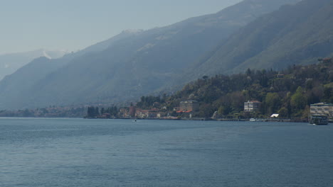 pueblo de bellagio en el lago di como, norte de italia, región de lombardía
