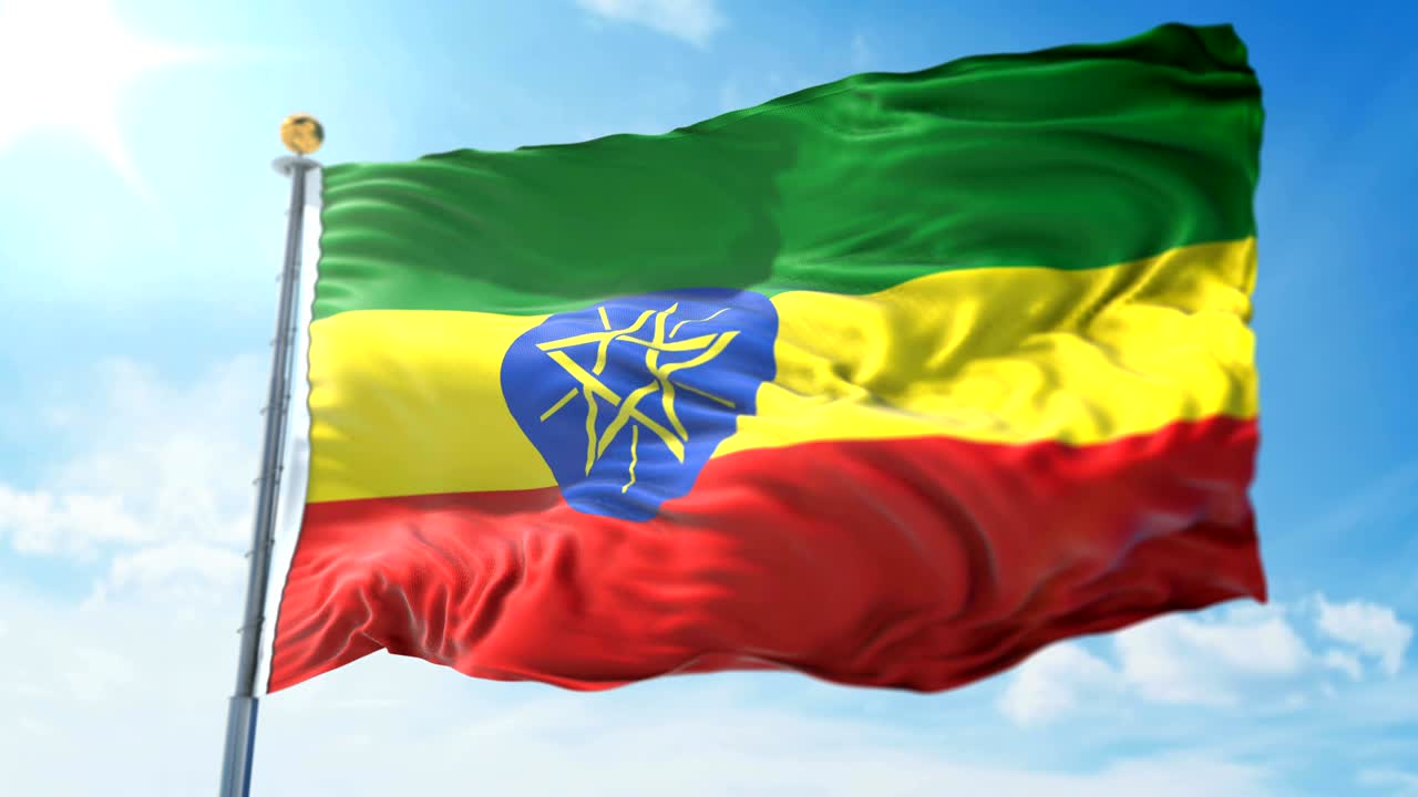 에티오피아 발의 3d 렌더링 영상: 아름다운 섬유 직물