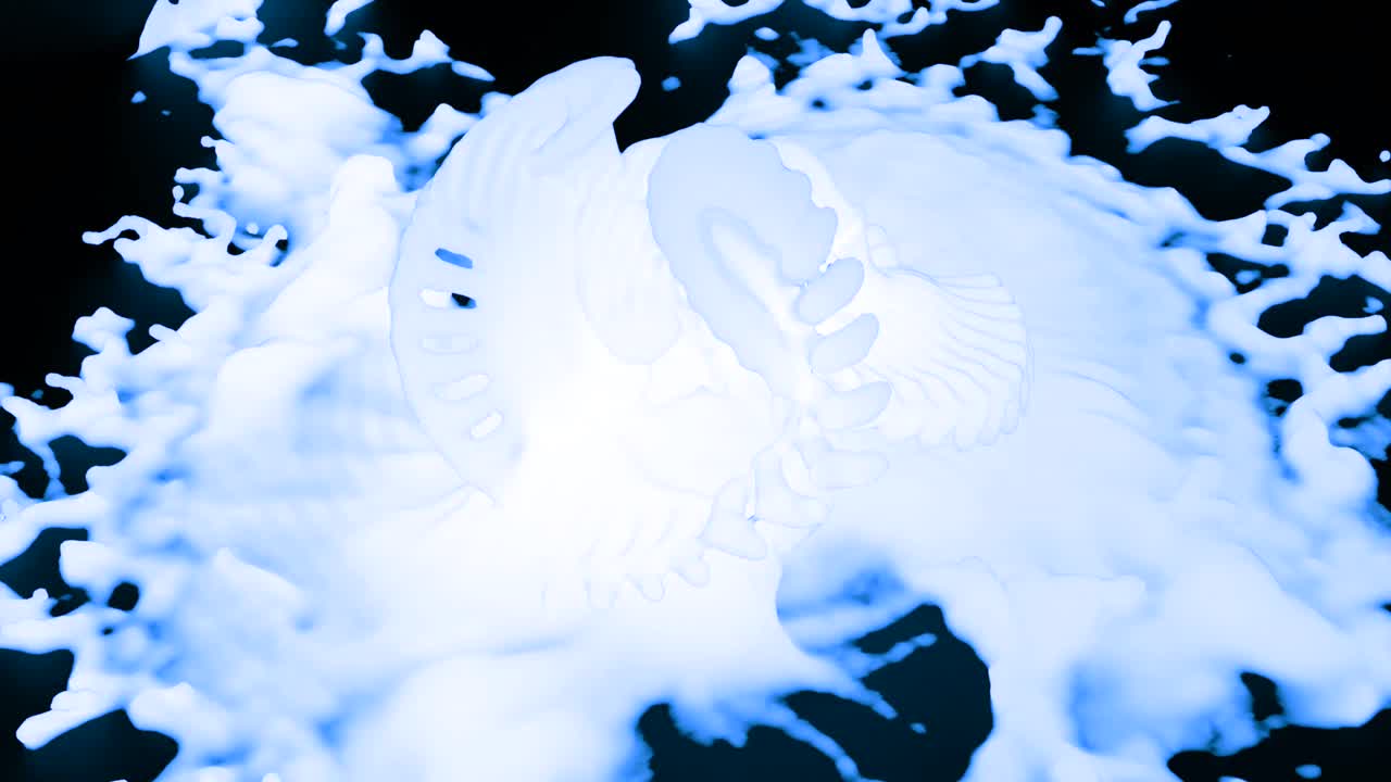 추상적인 우유 스플래시