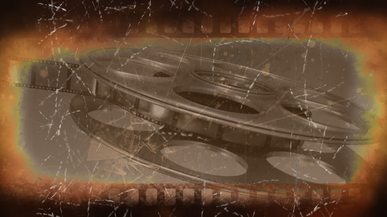 vieja cinta de película video