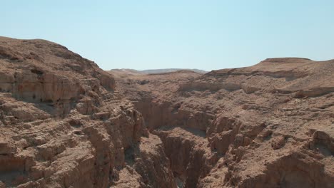 Flying-Above-The-Desert-Mountains