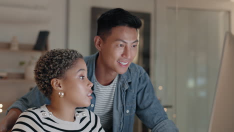business, manager help employee