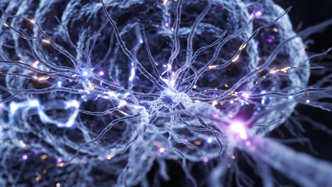 Exploring the Intricate Network of Neurons: A Captivating Look at Synaptic Connections and Neural Activity in the Brain's Communication System