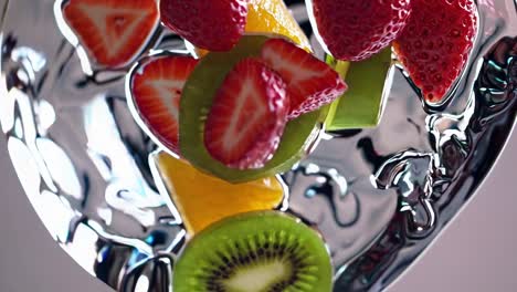 salpicaduras de frutas frescas