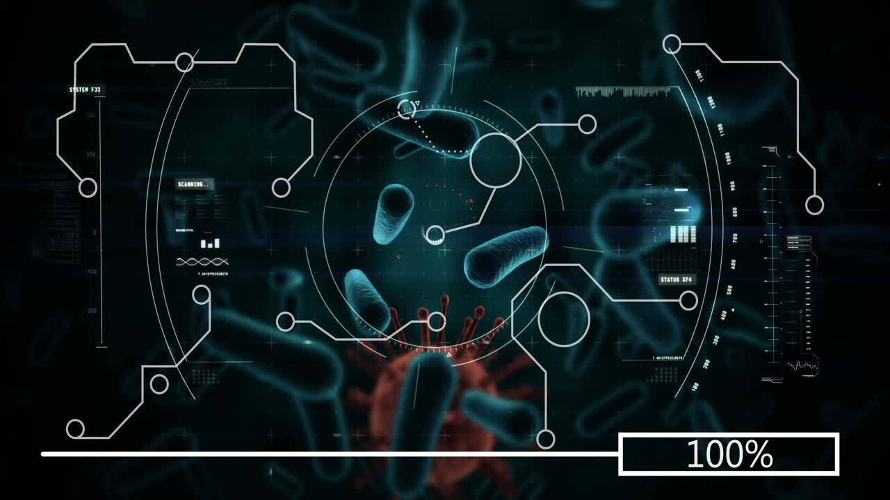 virus analizado por computadora 4k