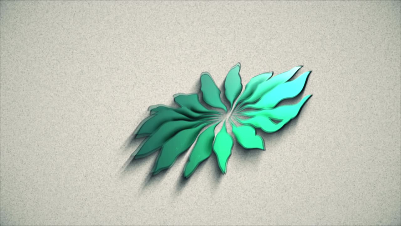 fondo abstracto forma orgánica segmentada giratoria