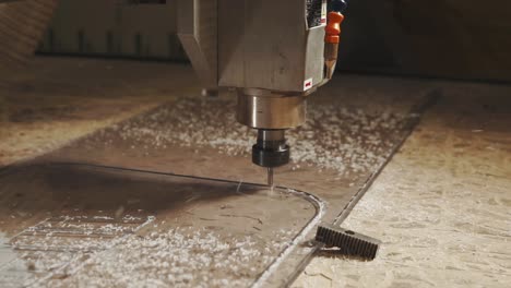 hoja de acrílico de corte de router por cnc