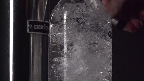 bubbles in carbonic acid machine at 500fps