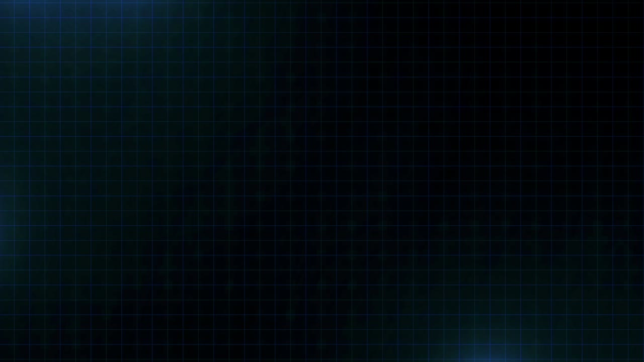 Abstract Glowing Lines on Grid Background
