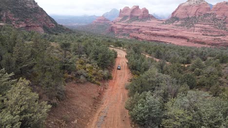 Aventura-En-Vehículos-Todo-Terreno-Atv,-Red-Rocks,-Arizona