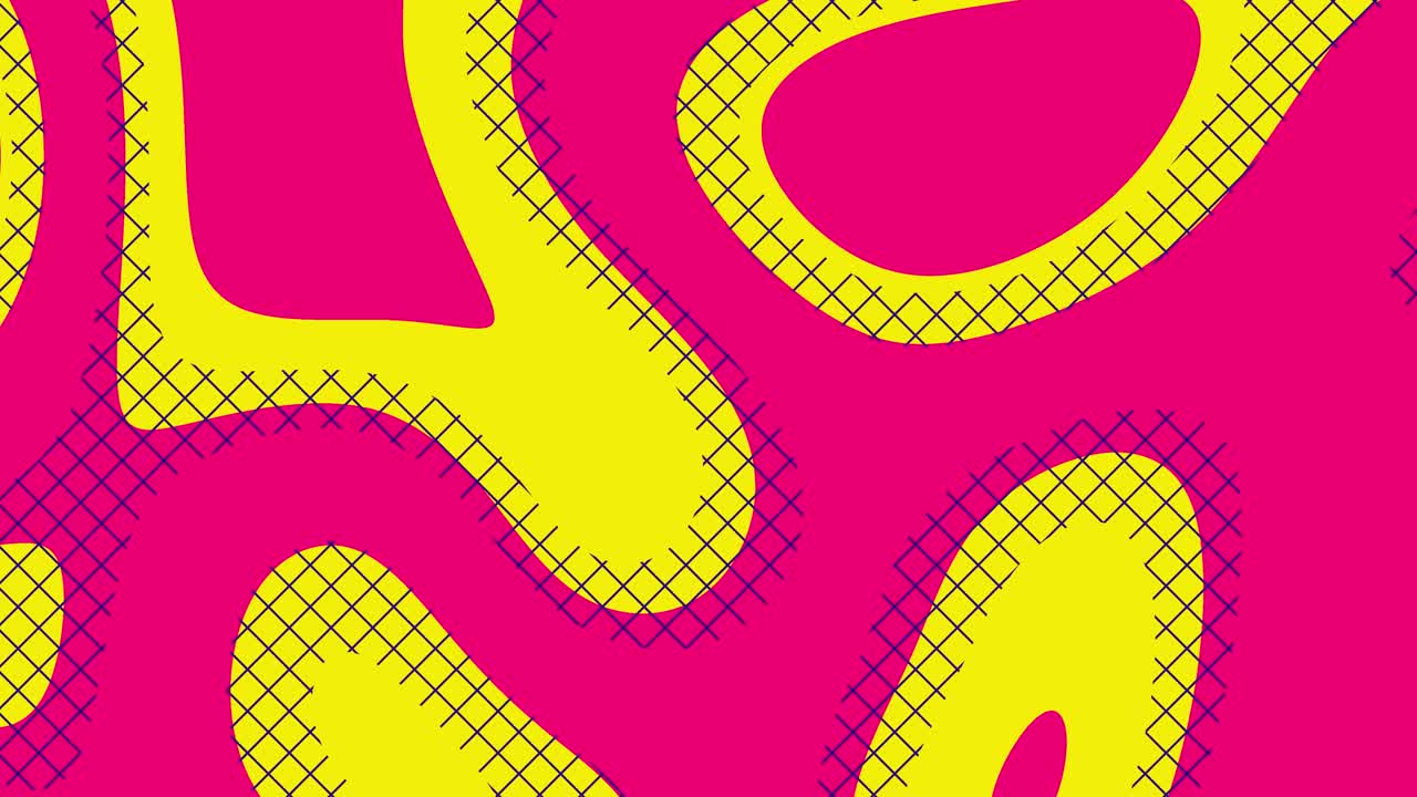 fondo de color rosa brillante y amarillo