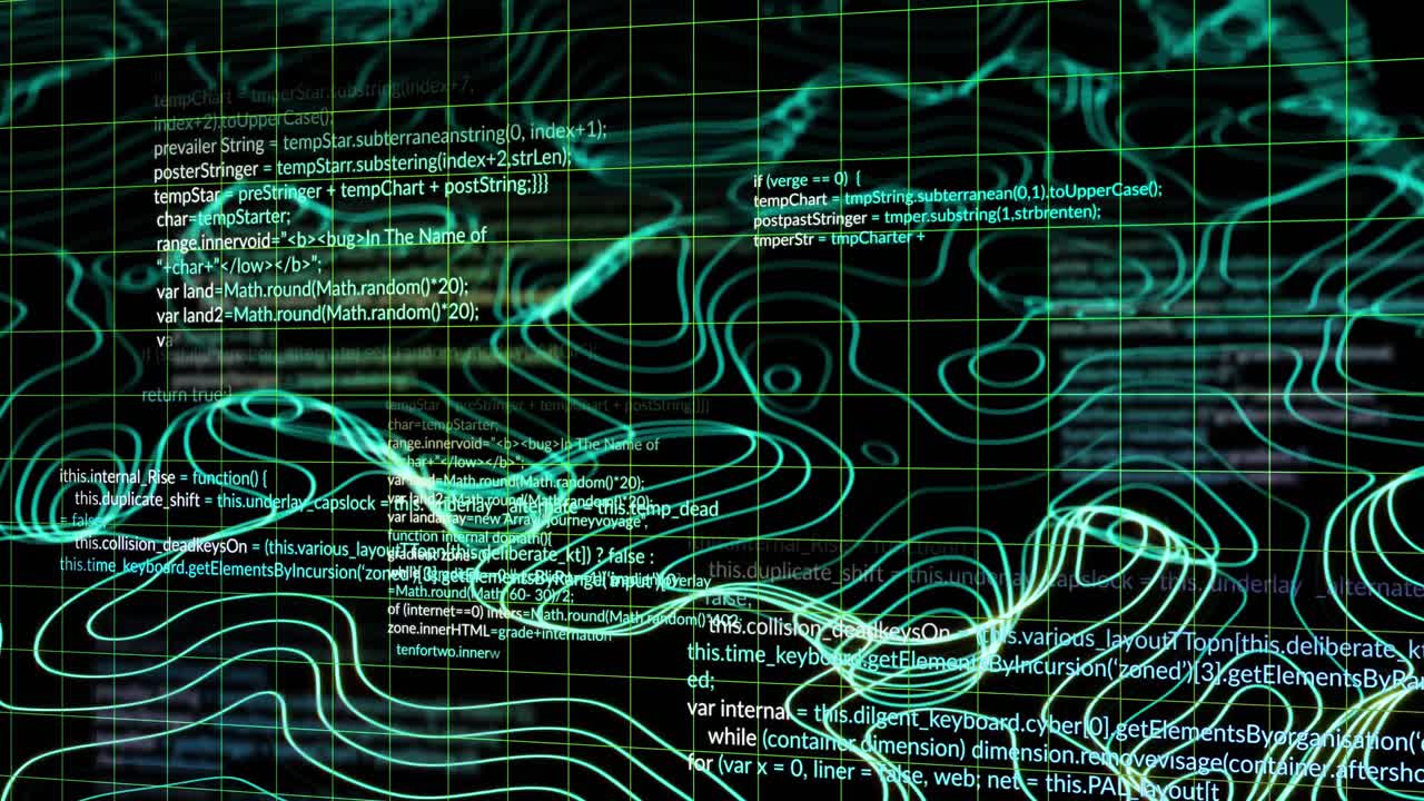 Animation of data processing over network of connections