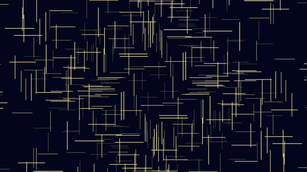 디지털 미디어를 위한 미니멀리즘 블루 앤 블랙 패턴의 플로팅 그리드