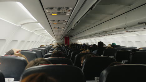 commercial passenger airplane interior