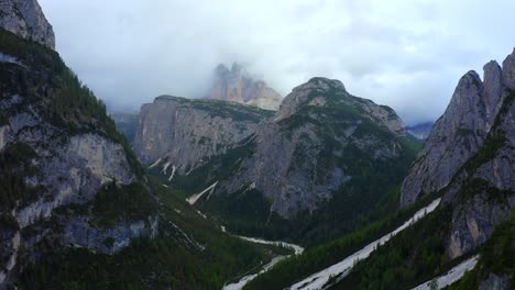 dolomites, three peak national park, south tyrol, italy, september 2021