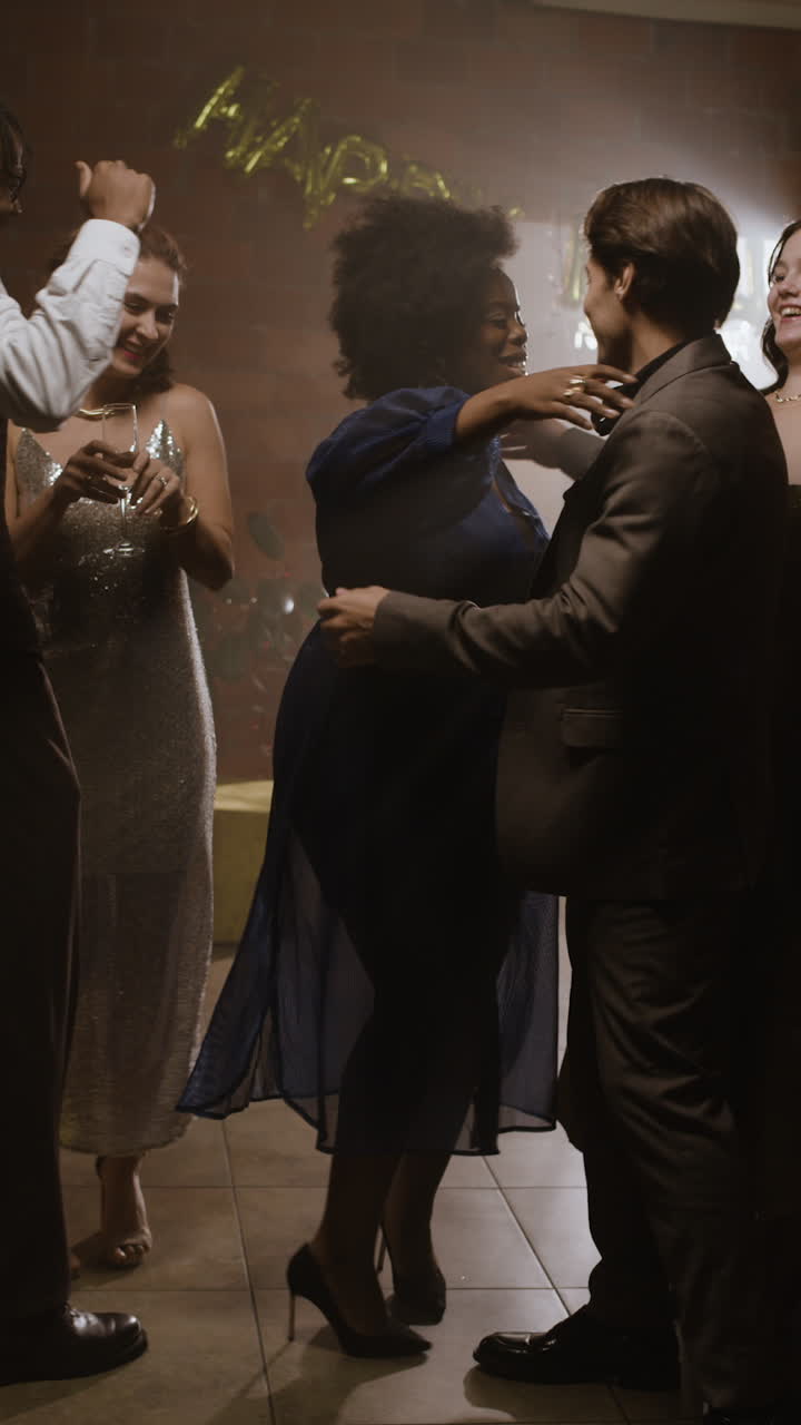 People celebrating at a party