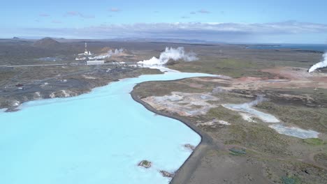 planta de energía geotérmica en islandia