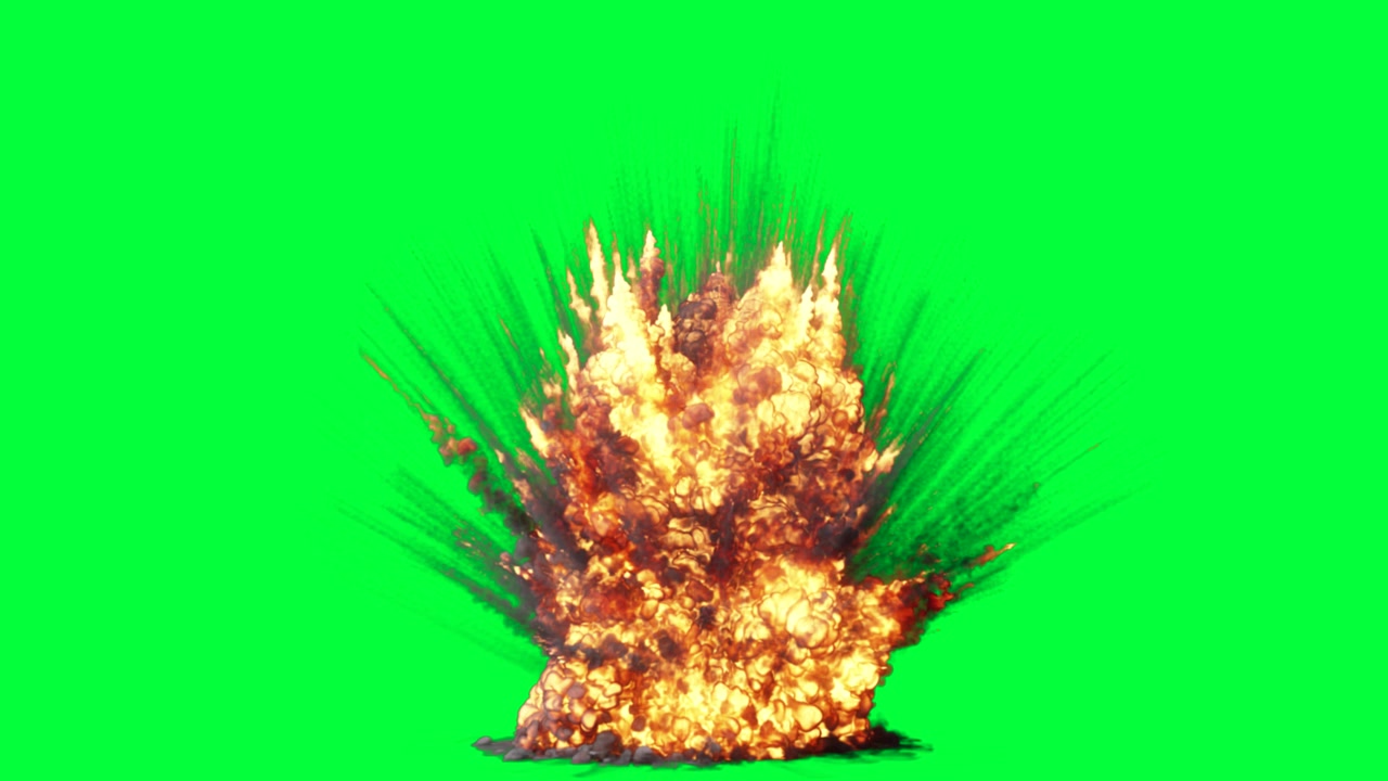 Explosion Green Screen Effects