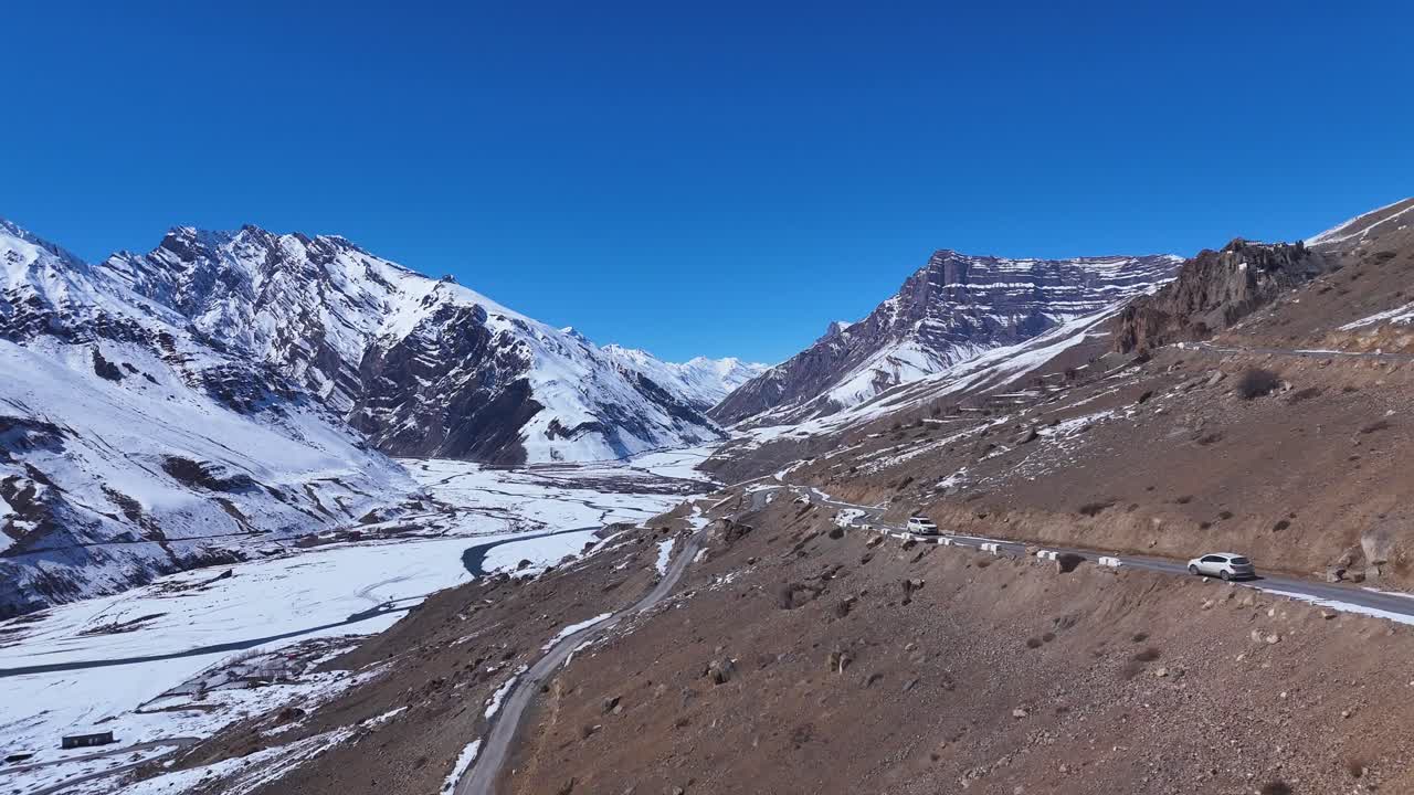 Winter Mountain Road Trip