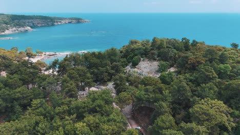 Phaselis-O-Faselis-Era-Una-Ciudad-Griega-Y-Romana-En-La-Costa-De-La-Antigua-Licia