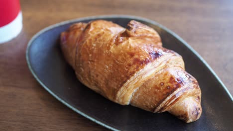 a delicious croissant