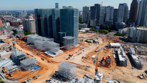 cityscape construction project