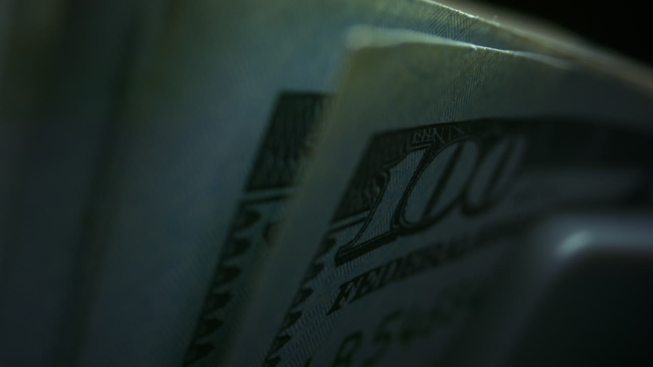 máquinas de contar billetes de dólar. equipos de contar dinero en efectivo