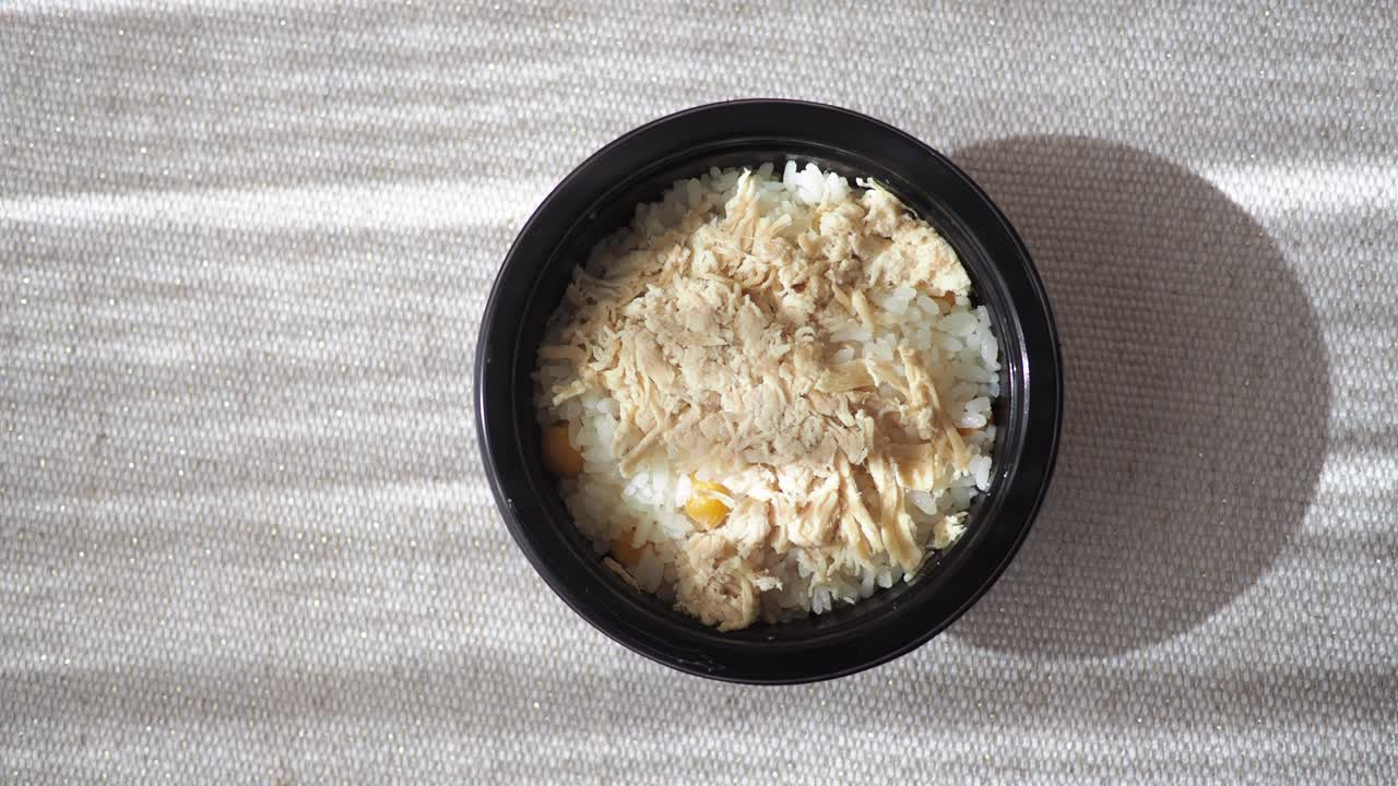 Bowl of Tuna and Rice
