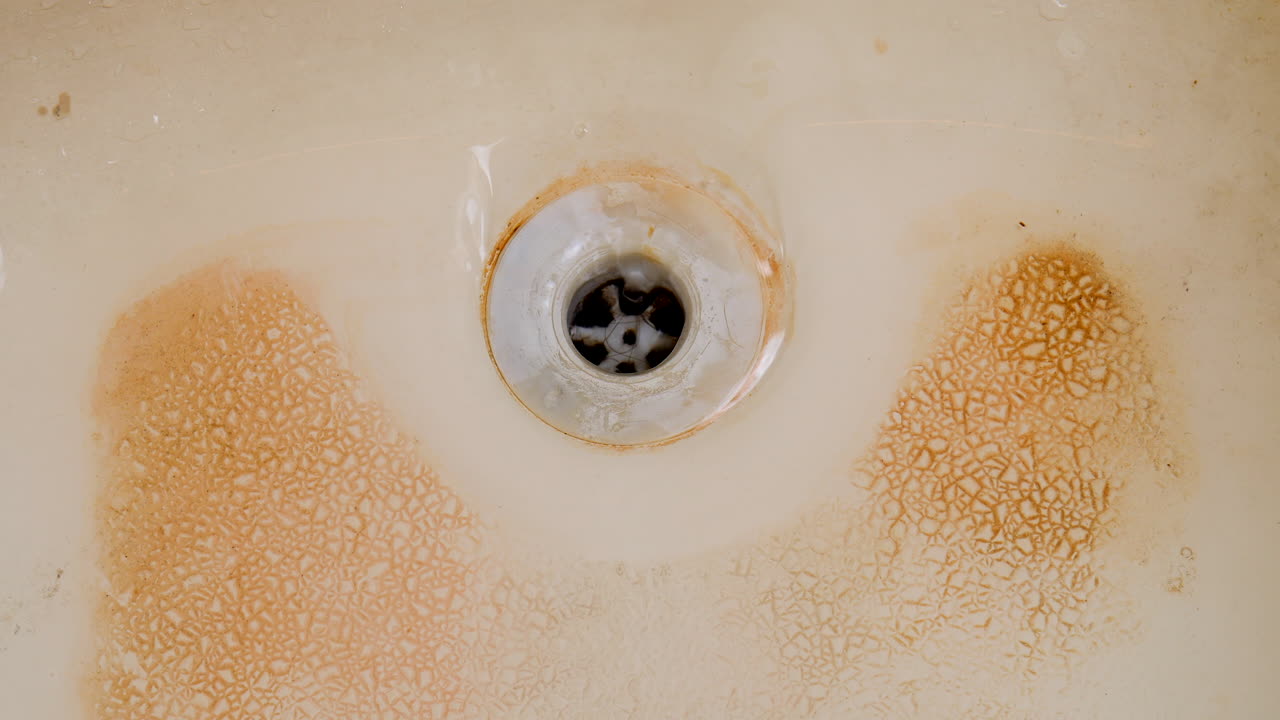 desagüe del fregadero sucio