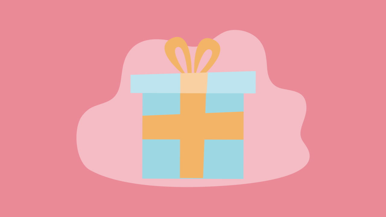 Ilustración de caja de regalo